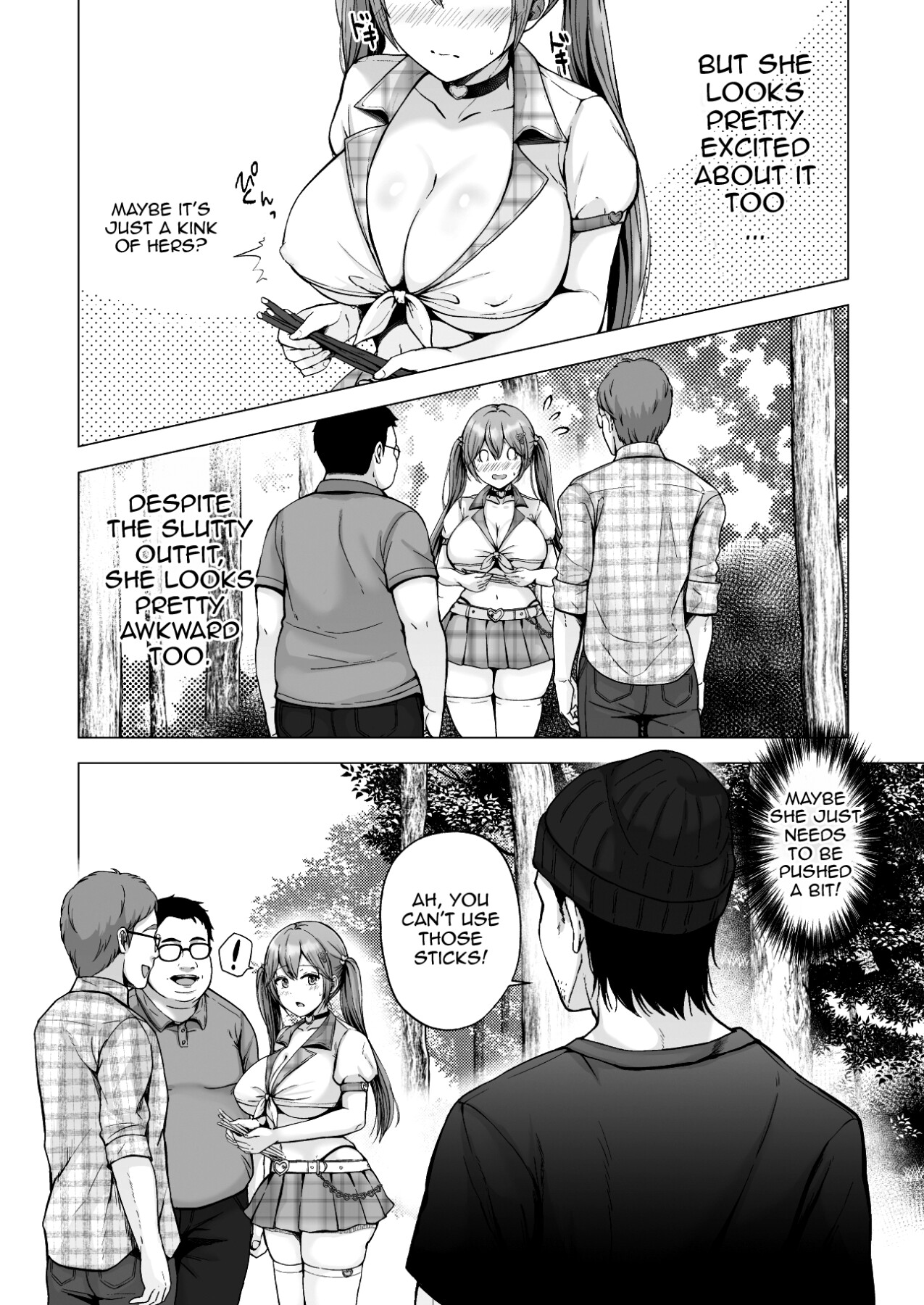 Hentai Manga Comic-And Today, Toyed With Again 4 ~Camping In The Mountains! Cosplay Edition~-Read-8